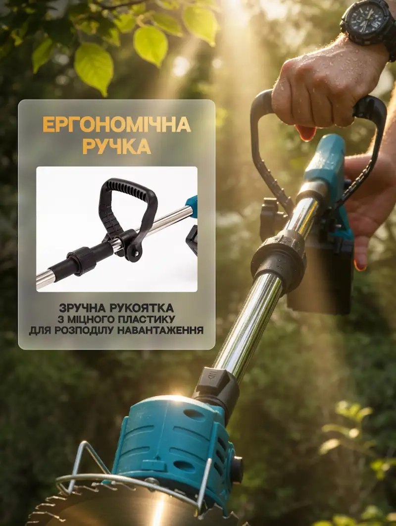Насадки для акумуляторного триммера 48V